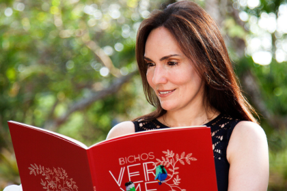 Lina Rosa Gomes Vieira da Silva cria atividades educativas sobre fauna brasileira que encantam e ensinam as crianças.
